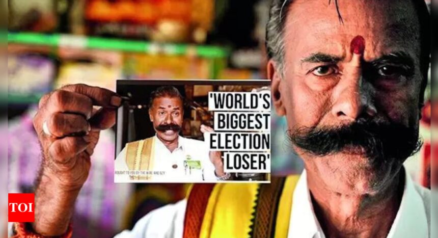 238 defeats, and looking for more: TN man who lost to Modi, Atal, Manmohan, Rahul | India News