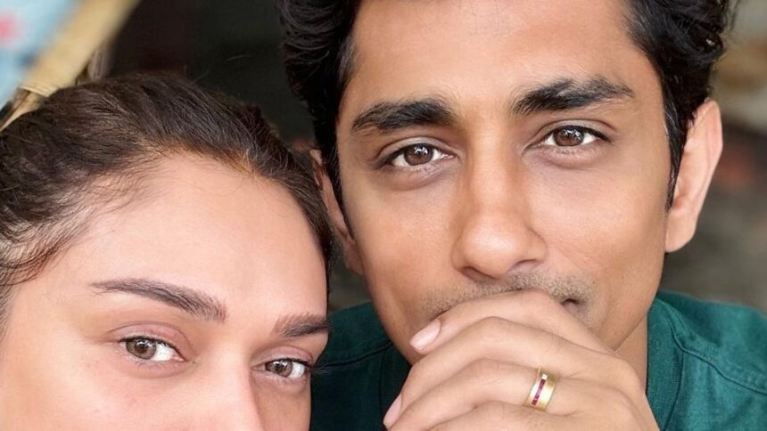 Aditi Rao Hydari and Siddharth get engaged