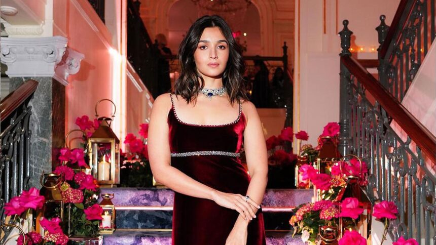 Alia Bhatt hosts charity gala in London, sings ‘Ikk Kuddi’