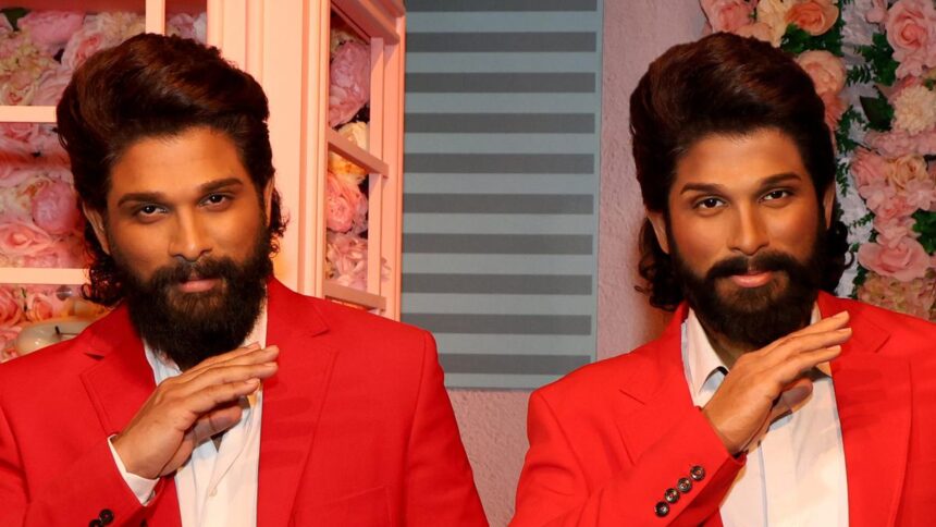 Allu Arjun becomes first South Indian actor to get a wax statue at Madame Tussauds Dubai