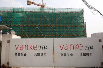 China Property woes deepen with Vanke slump, country garden halt