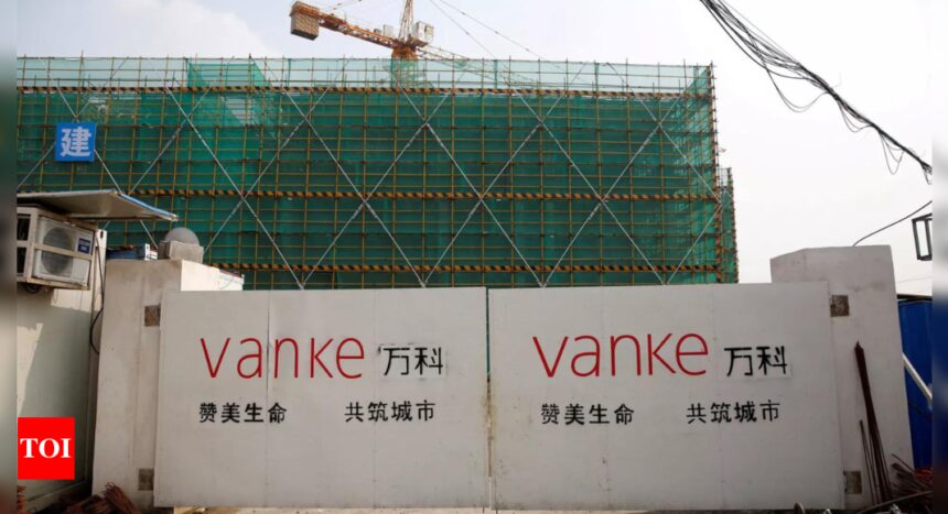 China Property woes deepen with Vanke slump, country garden halt