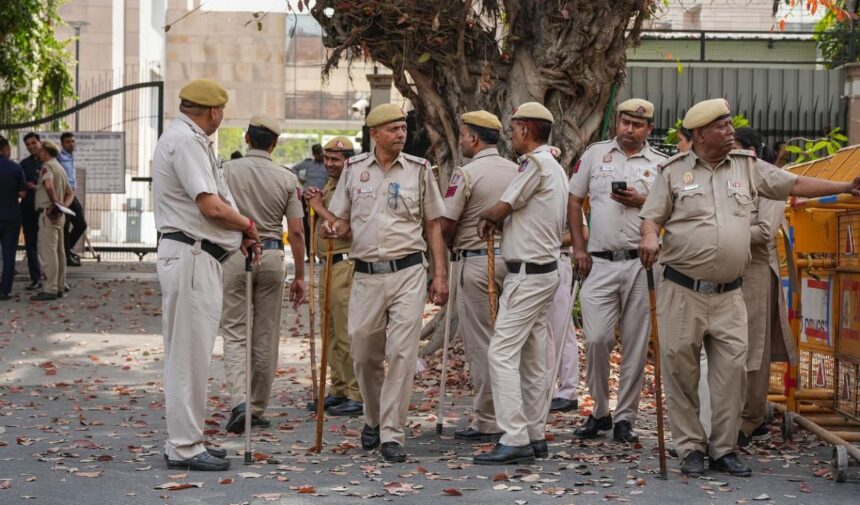 Heavy police deployment for INDIA bloc rally in Delhi