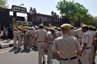 INDIA bloc protest: Security tightened in Central Delhi | India News