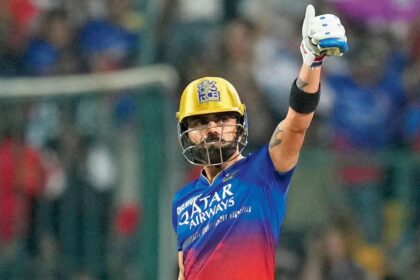 IPL 2024: Kohli`s crucial 84 run-knock guides RCB to 182 vs KKR