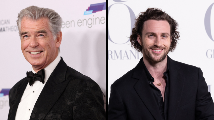 Pierce Brosnan backs Aaron Taylor-Johnson for James Bond following rumours