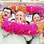 Rajasthan: Day after heated argument, Congress leader Shanti Dhariwal accompanies party candidate Prahlad Gunjal for nomination filing | India News