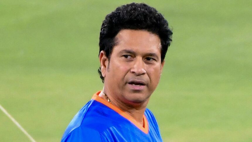 Sachin Tendulkar shares his inspirational story with young athletes