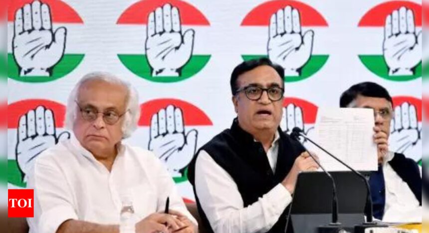 'Tax terrorist' govt ignoring flouting of norms by BJP: Congress | India News