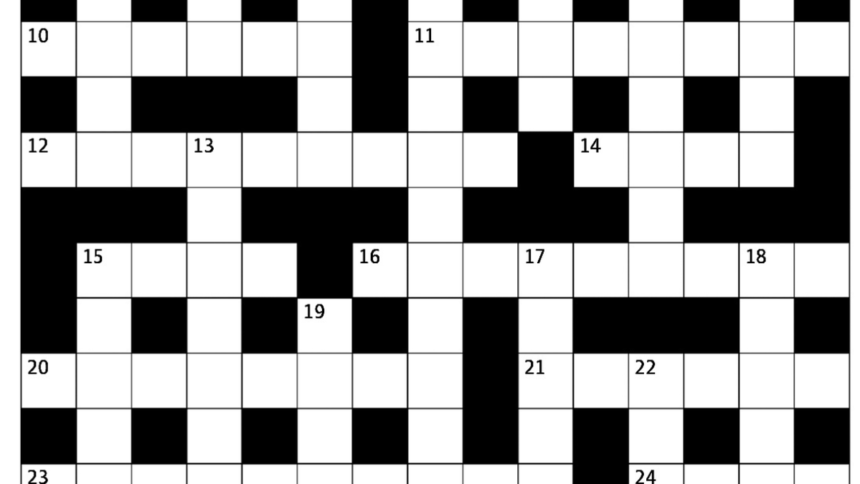 The Sunday Crossword No. 3300