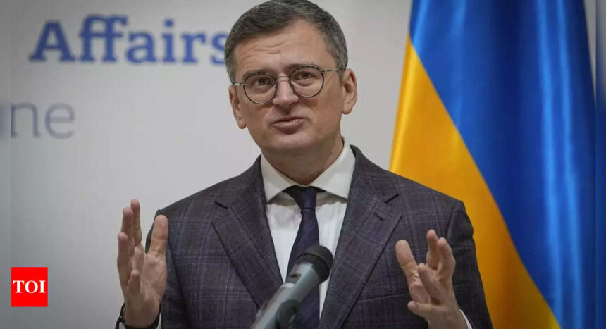 Ukraine foreign minister visits India, says talks to include Zelenskyy's peace formula | India News