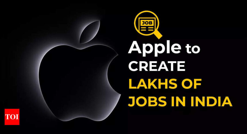 5 lakh ‘Apployments’: Apple ecosystem to create huge number of jobs in 3 years; iPhone maker may move half its supply chain from China to India