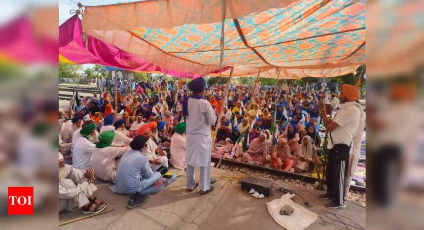 75 trains cancelled, 64 diverted as farmers protest at Shambhu station continues