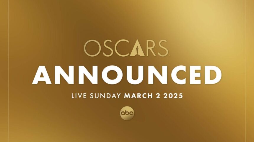 97th Oscars set for March, 2025 with an extended voting period