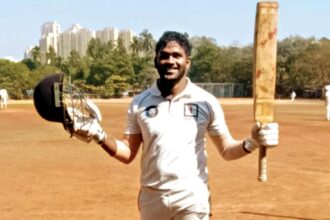 Ajay Jaiswal smashes triple ton for Bhiwandi Taluka