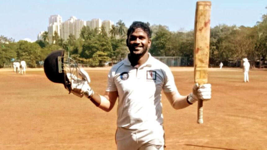 Ajay Jaiswal smashes triple ton for Bhiwandi Taluka