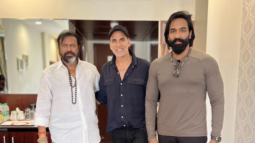 Akshay Kumar to make Telugu debut with Vishnu Manchu’s ‘Kannappa’