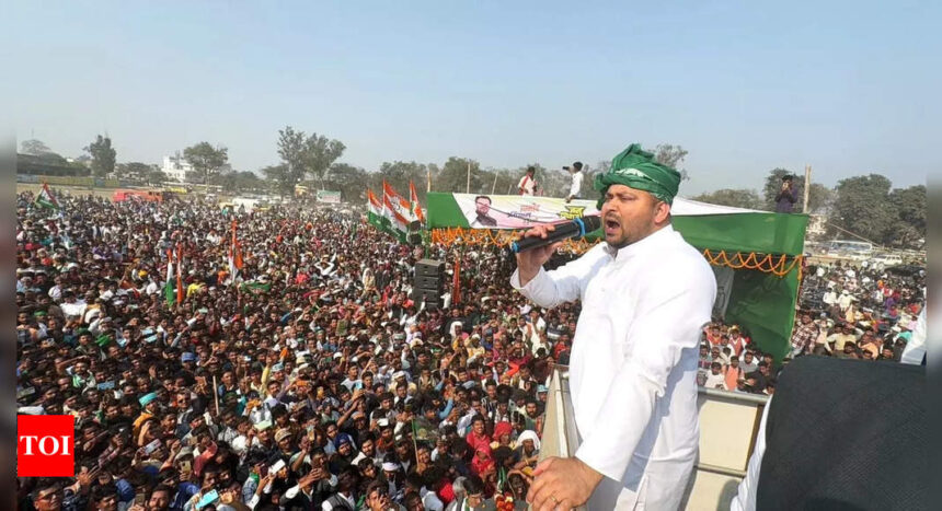 BJP Lok Sabha manifesto ignores unemployment, issues concerning farmers, inflation: Tejashwi | India News