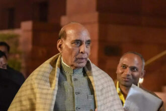 BRS, Congress most corrupt, says Rajnath Singh in Telangana | India News