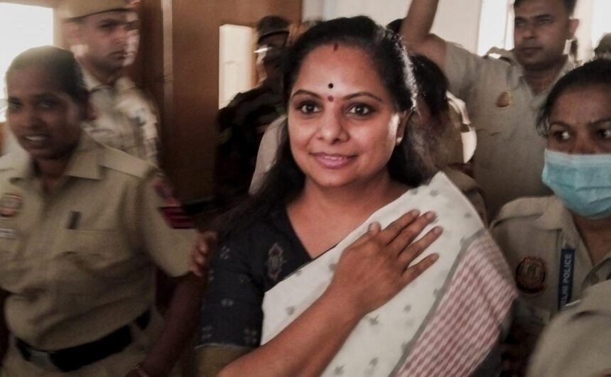 CBI arrests BRS leader K Kavitha in corruption case linked to Delhi liquor scam