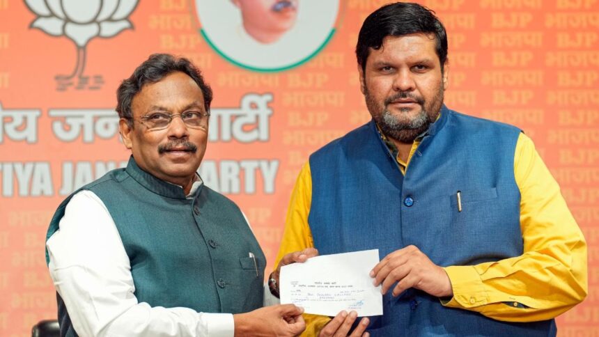 Congress spokesperson Gourav Vallabh joins BJP