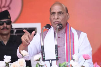 Defence Minister Rajnath Singh predicts decline of Congress party, likens it to dinosaur extinction | India News