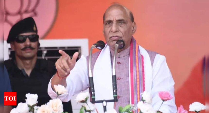 Defence Minister Rajnath Singh predicts decline of Congress party, likens it to dinosaur extinction | India News