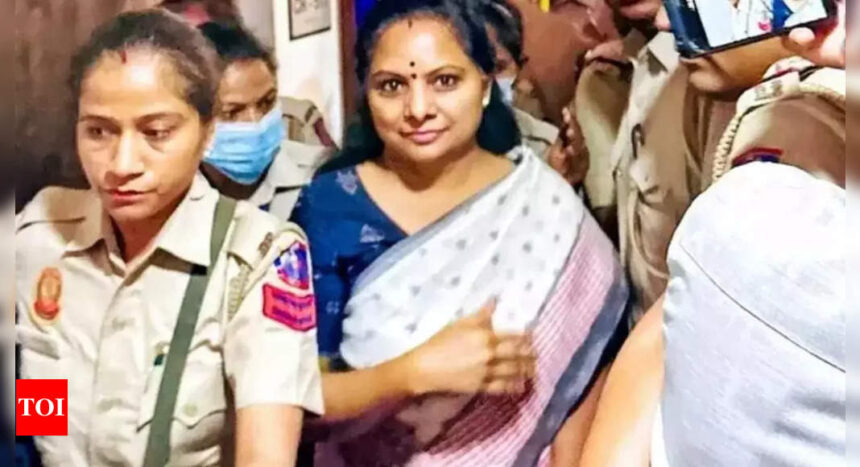 Delhi court extends K Kavitha's judicial custody till April 23 in excise policy case | India News