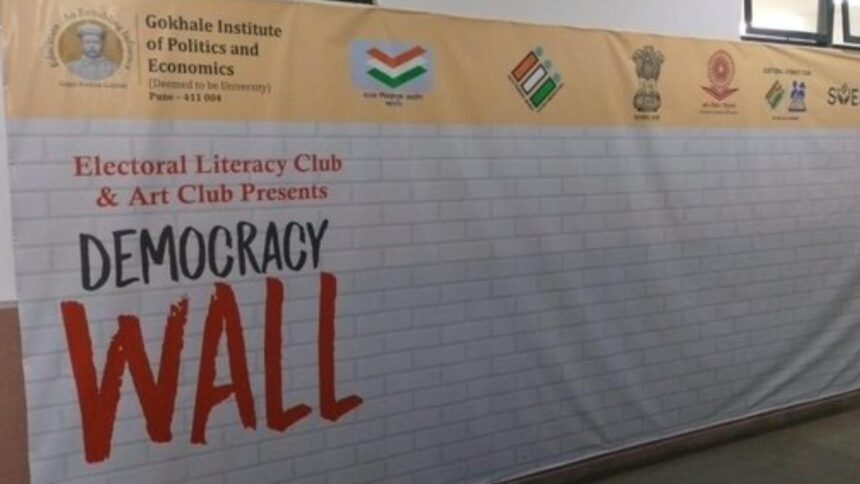 `Democracy Wall` banner at Pune`s research institute vandalised, inquiry on