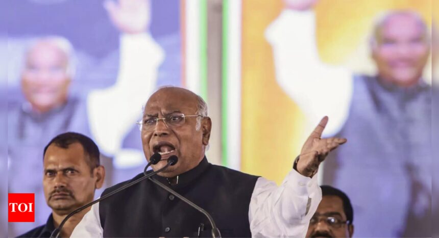 Democracy will end if 'Modi-Shah sarkar' returns to power: Kharge | India News