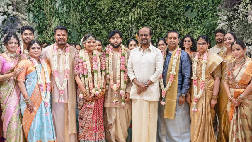 Director Shankar’s daughter gets married; Rajinikanth, Kamal Haasan, Mani Ratnam, MK Stalin attend