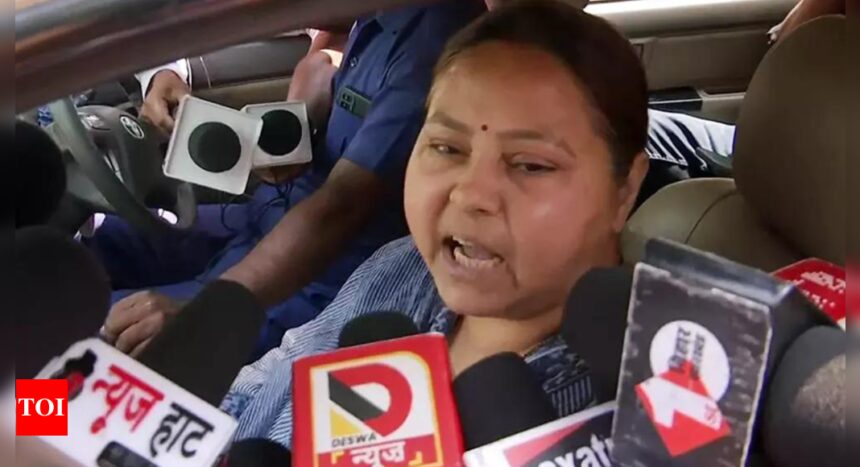 'Distorted’: Misa Bharti after ‘Modi in jail’ remark row | India News