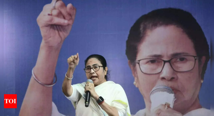 EC chalked out seven-phase polls to assist BJP campaigning: West Bengal CM Mamata Banerjee | India News