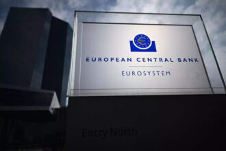 ECB holds rates at record highs, signals upcoming cut