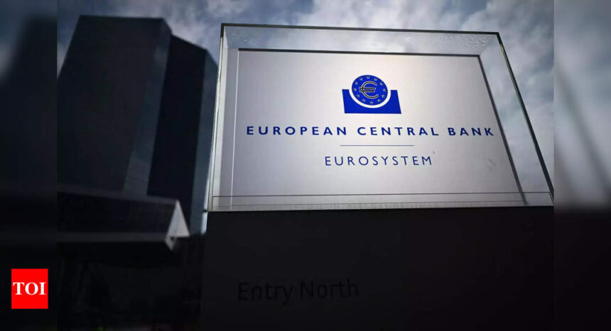 ECB holds rates at record highs, signals upcoming cut