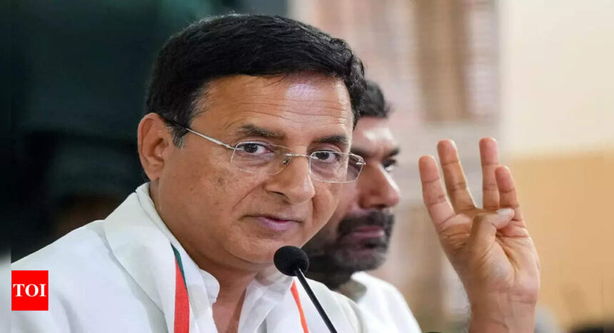 Election Commission issues notice to Randeep Surjewala over Hema remark, raps Mallikarjun Kharge | India News