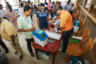 Election officials, EVMs airlifted to four remote polling booths in Arunachal | India News