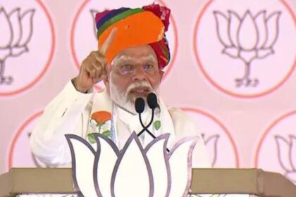 Even listening to Hanuman Chalisa becomes crime under Congress rule: PM Modi in Rajasthan | India News