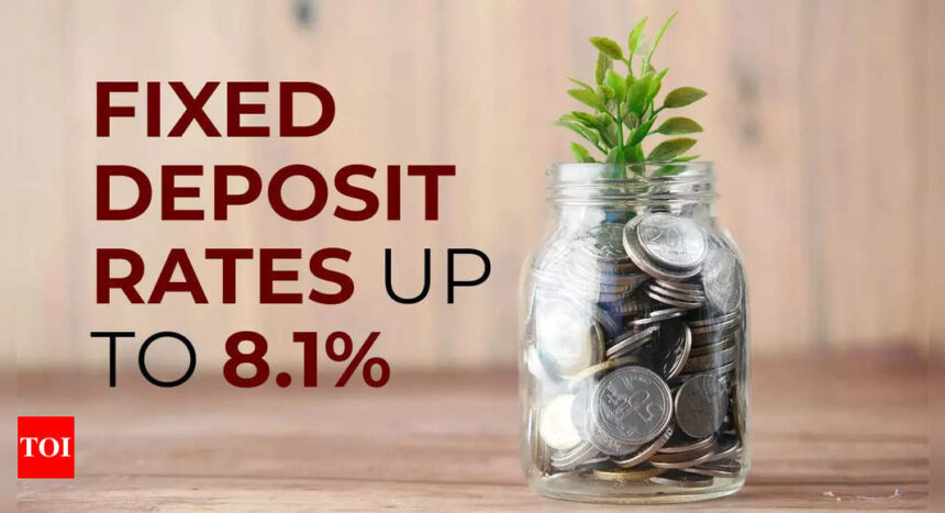 Fixed deposit interest rates: Top banks offering up to 8.1% interest rates on 1-3 year FDs; check list