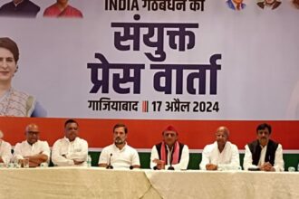 'From Ghaziabad to Gazipur, BJP will be uprooted,' claim INDIA bloc partners Rahul-Akhilesh | India News