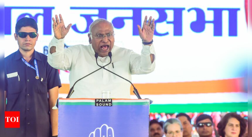 'Grand plan of RSS': Congress chief Mallikarjun Kharge writes to President Murmu against privatisation of Sainik schools | India News