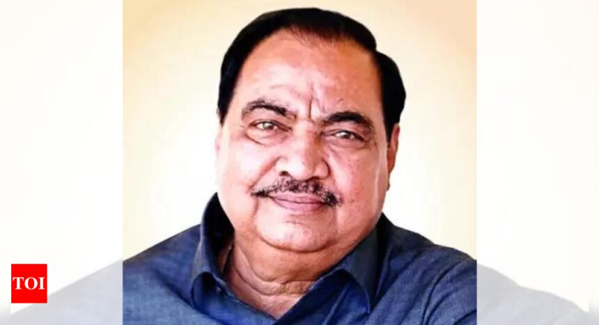 'Homecoming': Khadse to rejoin BJP in 10 days | India News