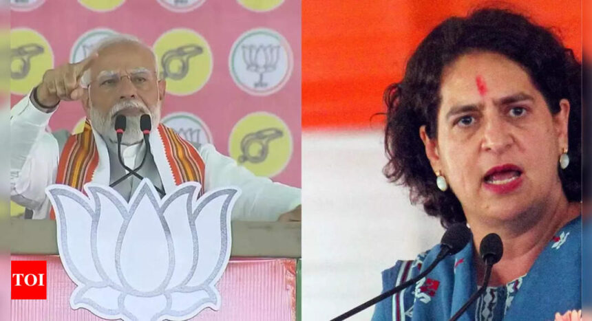 'How can they be so ...': Priyanka Gandhi dismisses PM Modi's claim on voters rejecting Congress in phase 1 polls | India News