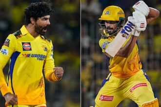 IPL 2024: Jadeja`s 3-wicket and Gaikwad`s unbeaten knock hand CSK 7-wicket win