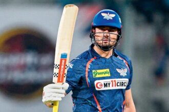 IPL 2024: Stoinis` 58 propels LSG to 163 against GT