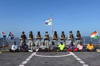 Indian Navy hands over nine pirates to Mumbai Police | India News