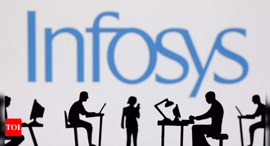 India's Infosys falls as annual revenue outlook disappoints