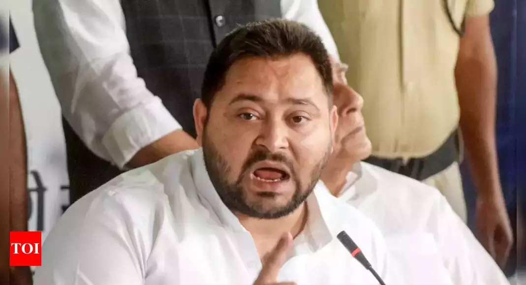 'JP Nadda brought five bags of cash for distribution among voters', claims Tejashwi Yadav