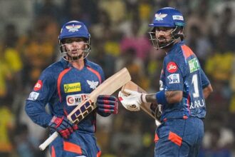 KL`s gritty knock and de Kock`s fifty helps LSG successfully chase target vs CSK