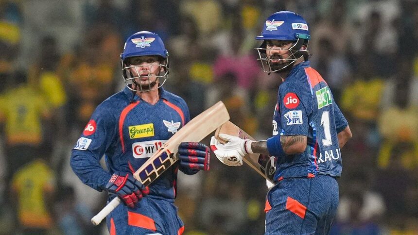 KL`s gritty knock and de Kock`s fifty helps LSG successfully chase target vs CSK